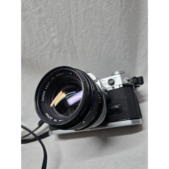 Canon AE-1 35mm Film Camera Canon 50mm Lens- NOT TESTED - Picture 8 of 16